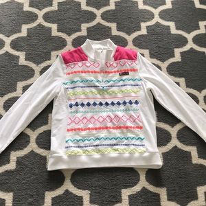 Vineyard Vines half zip pull over!